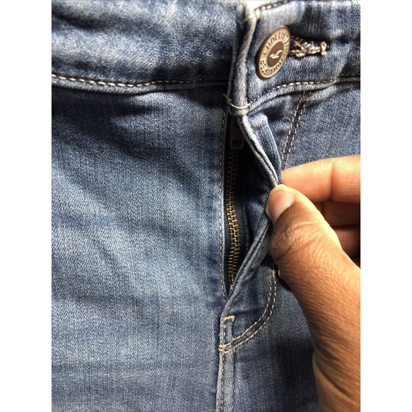 Hollister California Jean Legging 19S W34 L26 Advanced Stretch Factory Destroyed - Picture 5 of 16